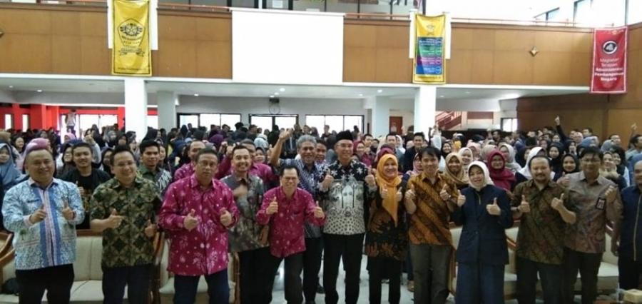 Kuliah Umum Bupati Musi Rawasdi Kampus STIA LAN Bandung